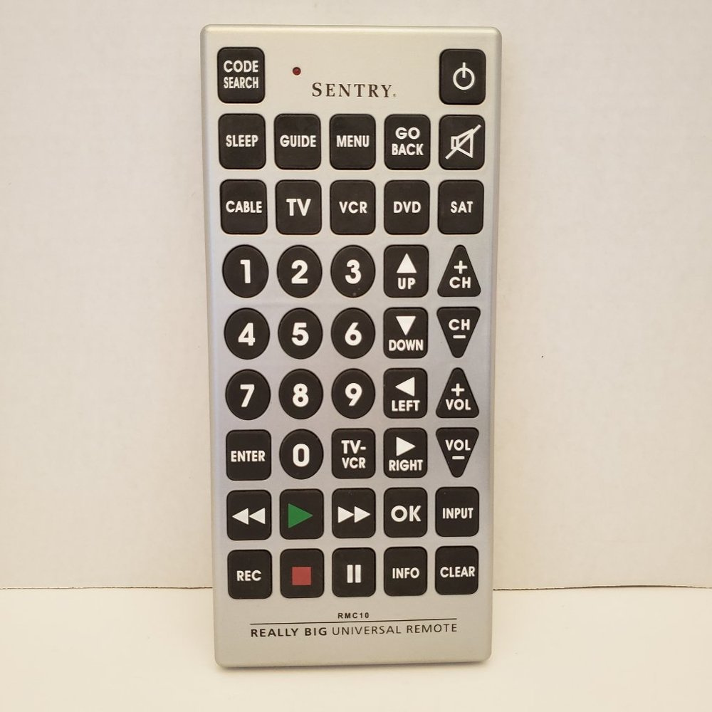 Sentry Really Big Universal Remote